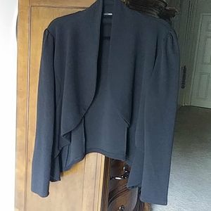 Black Cropped Blazer